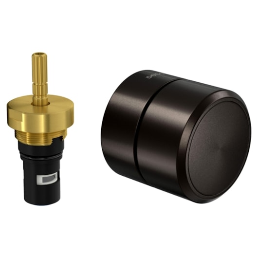 Acabamento para Registro de Pressão 1/2 e 3/4 Redondo You Brown Matte Deca - Imagem principal - d7740741-2976-49b0-8ab6-fa81b8859eff