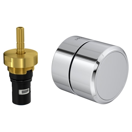 Acabamento para Registro de Pressão 1/2 e 3/4 Redondo You Cromado Deca - Imagem principal - 416ea032-e029-4e30-b6d5-0ef9cc066f72