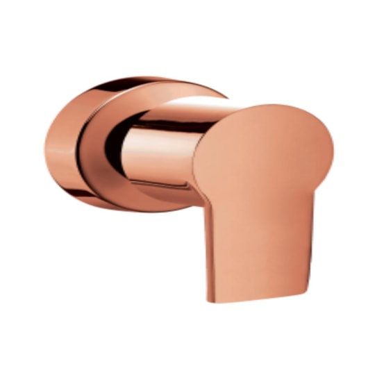 Acabamento Para Registro De Pressão E Gaveta Docol Kr86467 Rose Gold Kromma - Imagem principal - 3a11aef2-d392-48bd-8468-dc20c89e1c65