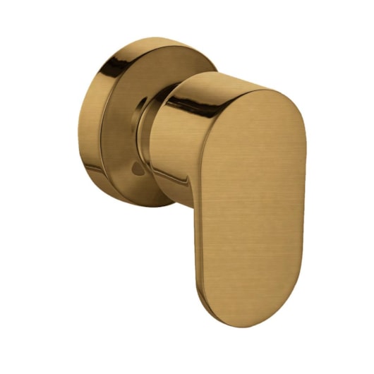 Acabamento Para Registro De Pressão E Gaveta Para Base Deca E Meber  Dourado Escovado - Imagem principal - 1dd0875f-bec4-41bf-8e33-fd323d9a2cc1