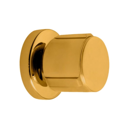 Acabamento Para Registro De Pressão E Gaveta Para Base Docol Kr192d Gold Matte Kromma - Imagem principal - a726bde8-7761-45f2-a35c-6cf17123778e