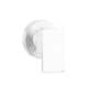 Acabamento Para Registro De Pressão E Gaveta Para Base Docol Kr264d Branco Matte Kromma - 5e626b87-1639-4a27-a336-2f62b03d854b