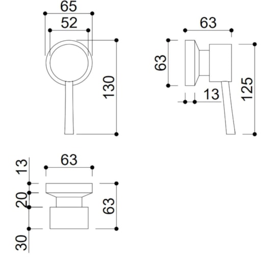 Acabamento Para Registro De Pressão E Gaveta Para Base Docol Kr467d Bronze Escovado Kromma - Imagem principal - 993aa4d4-ba88-4144-a38f-0dbfeab0c542