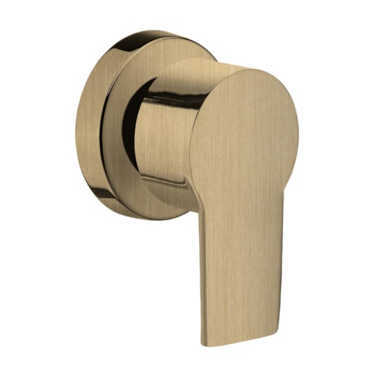 Acabamento Para Registro De Pressão e Gaveta Soul Para Base Docol Kr651 Dourado Escovado Kromma - Imagem principal - e6cef28e-9e17-4a11-b711-085c71ecb971