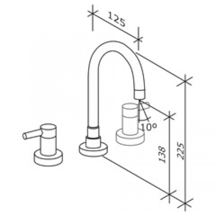 Acabamento Para Registro Para Banheiro Fabrimar Creato 1 1/4 E 1 1/2