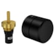 Acabamento Para Registro Pres 1/2 e 3/4 Redondo You Black Matte Deca - d020c798-bbb0-47b7-9885-08bc24e82ed7