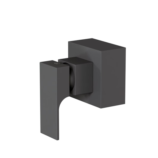 Acabamento para Registro Retta 509 3/4 BK330 Preto Fosco 1/2