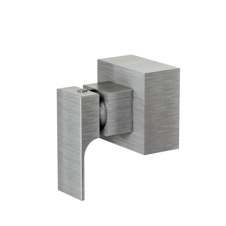 Acabamento para Registro Retta 509 3/4 GE330 Grafite Escovado 1/2