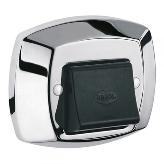 Acabamento Para Válvula De Descarga Clássica Chrome/black Docol - Imagem principal - bd1c882c-d311-46b9-89fc-02853cb7d9ef