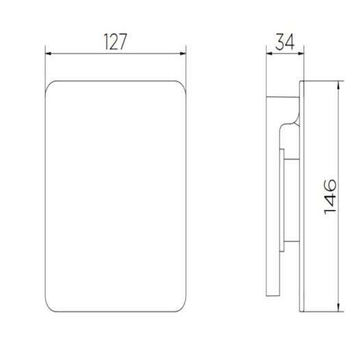 Acabamento Para Válvula De Descarga Flat Cobre Escovado Docol - Imagem principal - bc3b8de2-380f-40b8-bc3b-a5d30791bc18