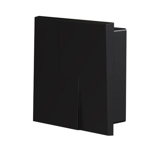 Acabamento Para Valvula De Descarga Para Bases Docol E Hydra 591 Preto Fosco Fani 10 cm - Imagem principal - c24e9af5-f960-471f-84a0-e49441c909ff