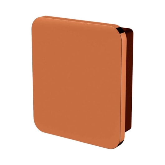 Acabamento para Válvula De Descarga Rose Gold Kromma - Imagem principal - 81981bc6-61df-4191-935f-fc6e6a55e733