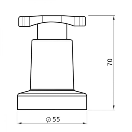 Acabamento Universal Aquarius Cromado 1/2,3/4 1 Fabrimar - Imagem principal - 7482a69c-5de1-4d2f-950d-10673b0b4c58