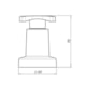 Acabamento Universal Nova Gyro 1/2, 3/4 E 1 Cromado Fabrimar - 982572f4-2b36-4ce6-a0a8-d1379aa534fa
