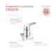 Acabamento Universal para Registro de Gaveta e Pressão Creato Direito 1/2, 3/4 E 1 Cromado Fabrimar - d07f3dab-a896-4e73-b0c1-1d9e71857abf