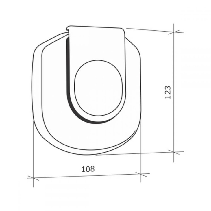 Acabamento Valvula Flux Fabrimar Cromado
