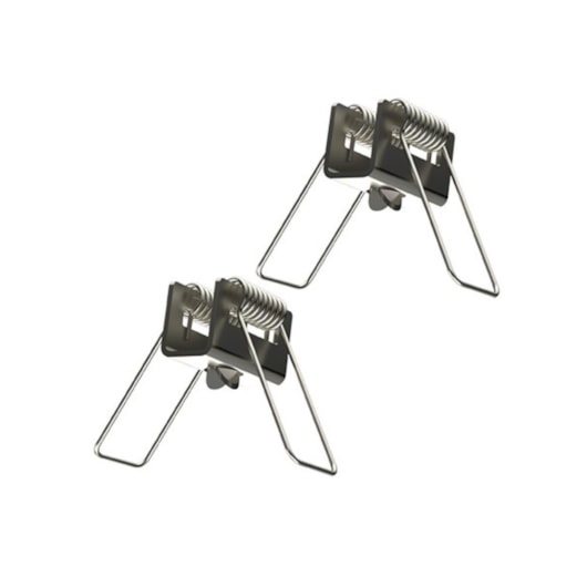 Acessório Tampa/Presilha Para Perfil   Vertex Branco Taschibra 25x17 cm - Imagem principal - 56333ae7-dd47-41e1-a2c3-15271ac10b28