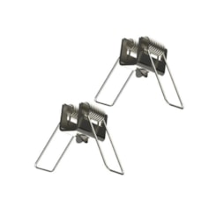 Acessórios De Embutir Perfil Vertex Tampa/Presilha Branca Taschibra 25x17