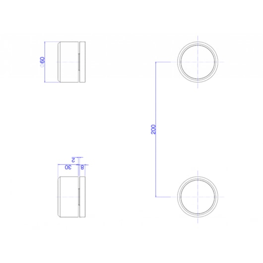 Acionamento De Misturador Redondo Deca You Dark Antracite Deca - Imagem principal - 3e0231f6-b66a-4f5f-9c3e-f801e4431925