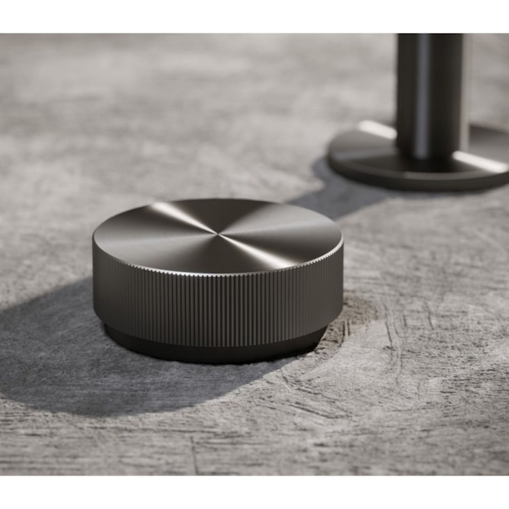 Acionamento De Torneira Para Lavatório De Mesa Mix Match Grafite Escovado Docol