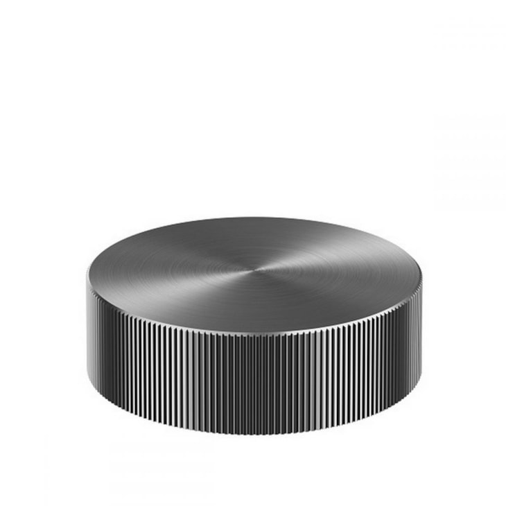 Acionamento De Torneira Para Lavatório De Mesa Mix Match Grafite Escovado Docol