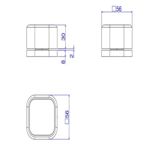 Acionamento Torneira Mesa Quadrada Deca You Brown Matte Deca - Imagem principal - e466f5aa-0bf0-4259-8892-509b9fdcef17