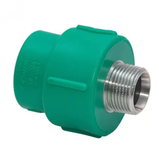 Adaptador De Transição Macho Ppr Amanco 40x1 1/4 - Imagem principal - f19becdd-1ec1-4fc7-b4c0-97950d38a9d3
