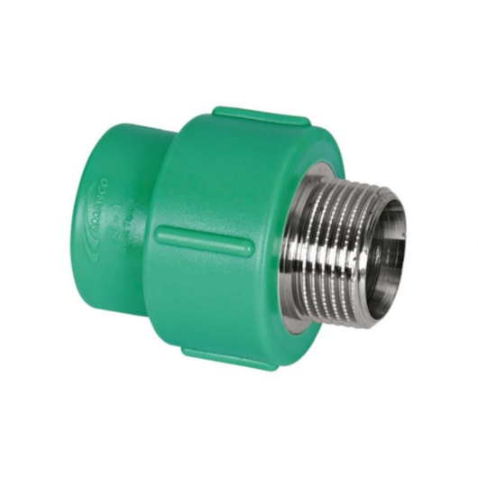 Adaptador De Transição PPR Macho DN75x2 1 2 Amanco - Imagem principal - 94b41673-18c6-4160-9db0-d8f42fa4a68b