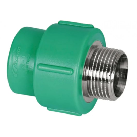 Adaptador PPR Transição De Fêmea Para Macho Amanco 25x3/4cm - Imagem principal - f73489d3-c63b-4918-80b7-37b767d58673