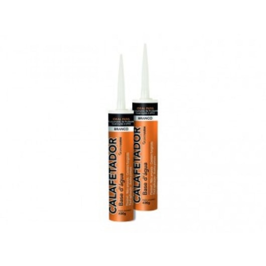 Adesivo Bisnaga Calafetador Branco 400g Santa Luzia - Imagem principal - 0ffd076b-0d0b-4d15-a585-28dfb2e0291e