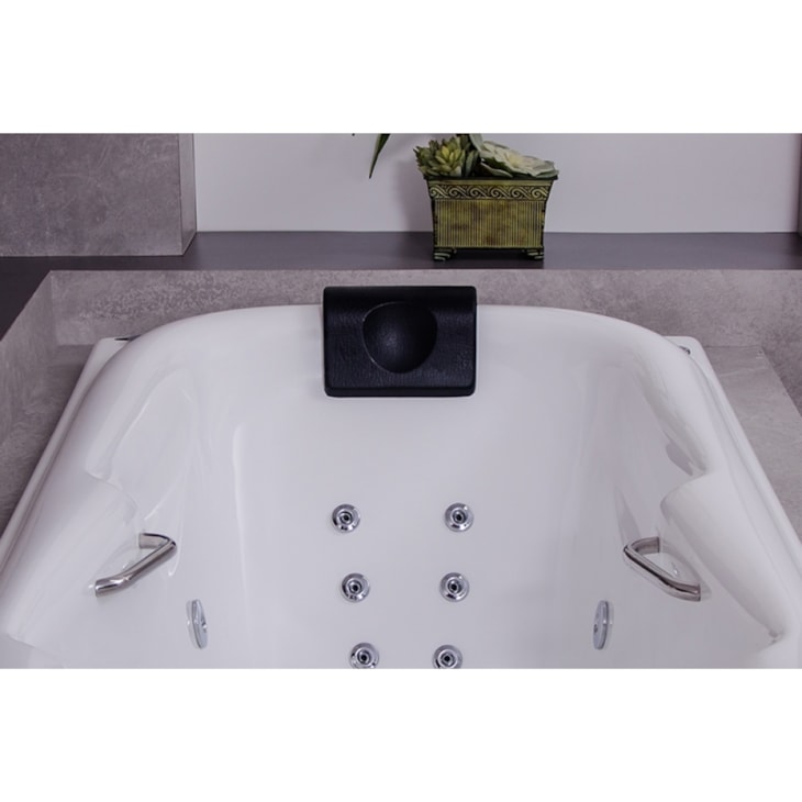 Almofada Elevada Para Spa Preta Astra