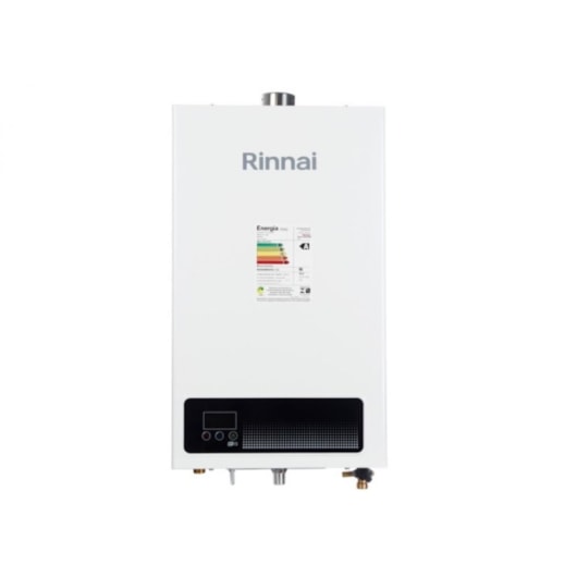 Aquecedor A Gás Digital 15l Feh Glp E15 Branco Rinnai - Imagem principal - abdd0d3c-3869-4e9f-8f02-ad6e821393b6
