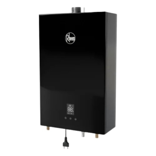 Aquecedor A Gás Glp Digital Black Rheem Bivolt Automático 20L - Imagem principal - 97a9a8e4-bb81-4741-b783-a344acfa8e81