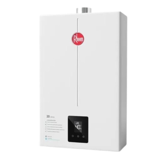 Aquecedor A Gás Glp Digital Rheem Bivolt Automático 20L - Imagem principal - fe4f315d-0a70-4c35-8075-1344eac14bf5