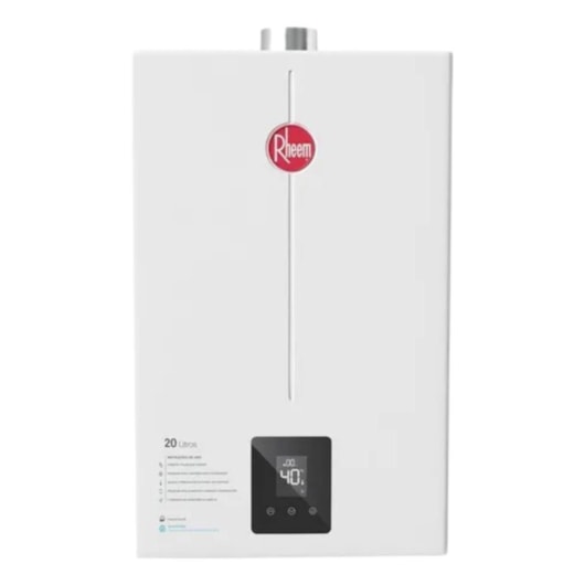Aquecedor A Gás Glp Digital Rheem Bivolt Automático 20L - Imagem principal - 167e07f9-04eb-4651-b3fe-06ee9318a494