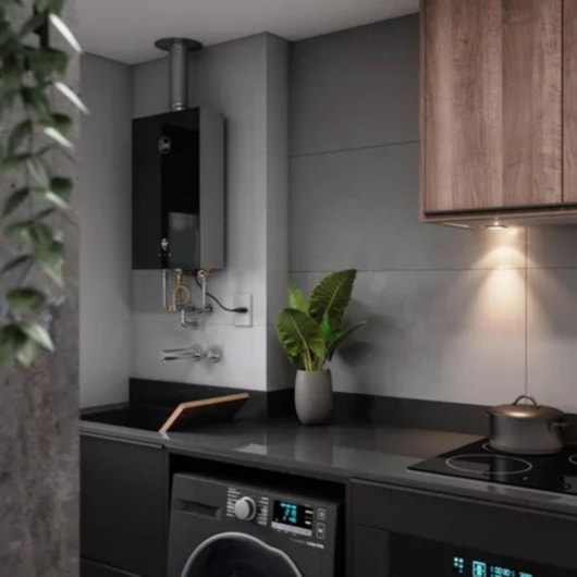Aquecedor A Gás Gn Digital Black Rheem Bivolt Automático 20L - Imagem principal - 1f92d8d4-0b13-4ba6-8ba3-cf8a2efba036