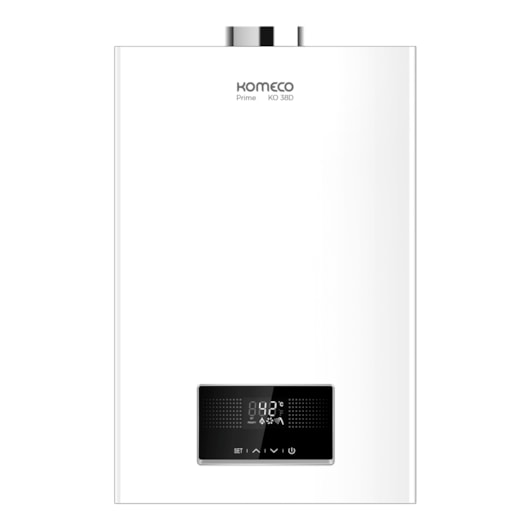 Aquecedor A Gás KO 38D Prime Branco Com Wifi Integrado Komeco - Imagem principal - f6b4595b-d4c2-4024-a3f6-83fe841a0063