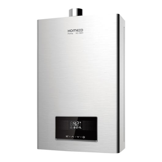 Aquecedor A Gás KO 38DI Prime Inox Com Wifi Integrado Komeco - Imagem principal - 1eb9f11e-b2d8-4561-8976-a31c9c52434a