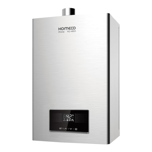 Aquecedor A Gás KO 46DI Prime Inox Com Wifi Integrado Komeco - Imagem principal - b8ec3dcf-2f00-4fa3-a783-18237cb33417