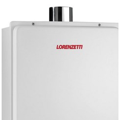 Aquecedor De Água A Gás Digital 37l Gn Lz 3700 De Branco Lorenzetti