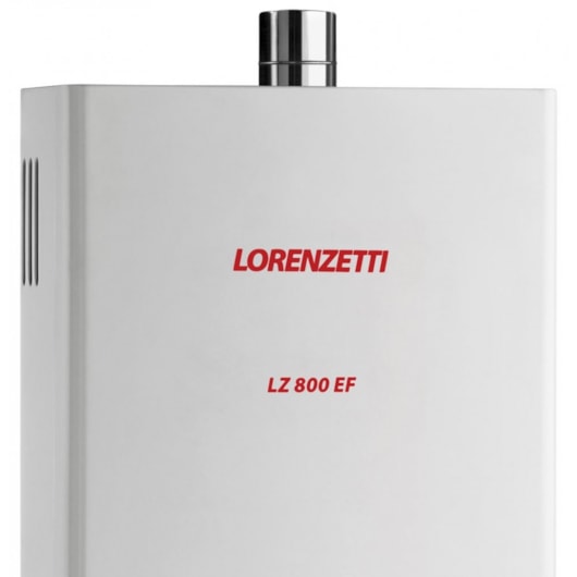 Aquecedor De Água A Gás Mecânico 8l Gn Ef Lz 800 Branco Lorenzetti - Imagem principal - 9d62a4e8-bd77-440a-b30d-a5cf273e33f8