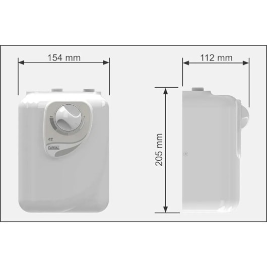 Aquecedor Individual 4 Temperaturas 220V Cardal - Imagem principal - d1864b50-7479-440b-aaef-692ea6c603ff