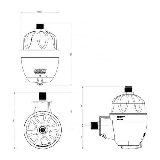 Aquecedor Maxi Ultra 127v 4600w Lorenzetti - Imagem principal - d53b38a0-4ec5-4d83-a2ad-bc15960b5daf