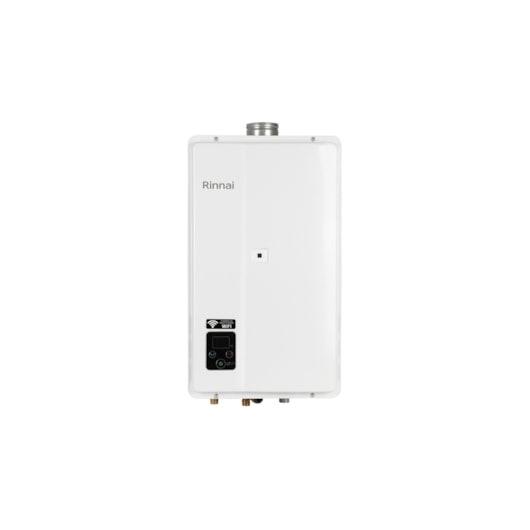Aquecimento A Gás Digital E27 1 Feh Glp 27L Branco Rinnai - Imagem principal - 69cd3371-3990-4915-9e7c-f71cc41dabb4