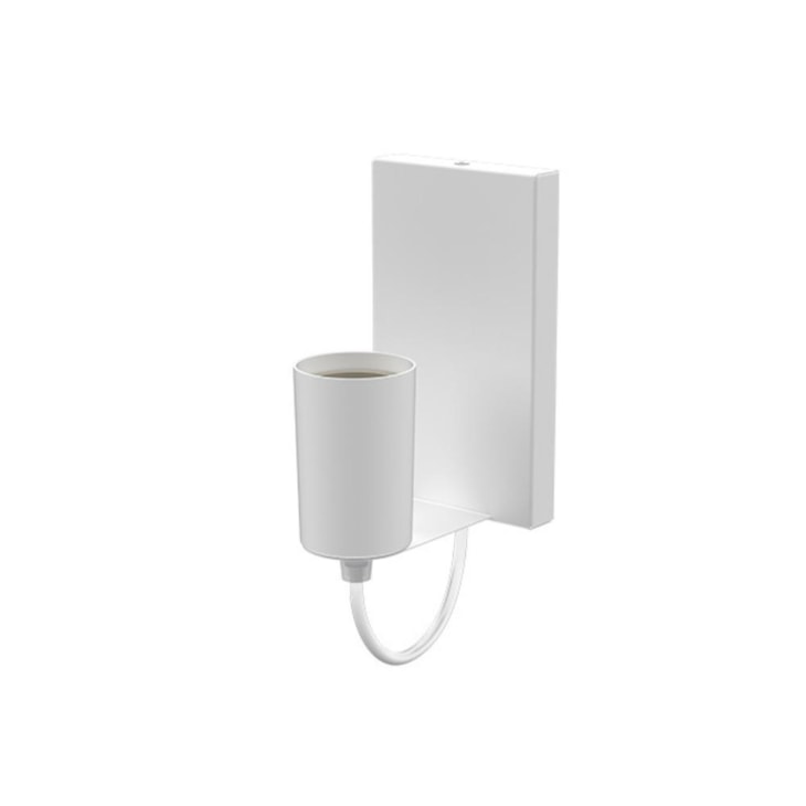 Arandela Bilboque 1XE-27 Branca Taschibra