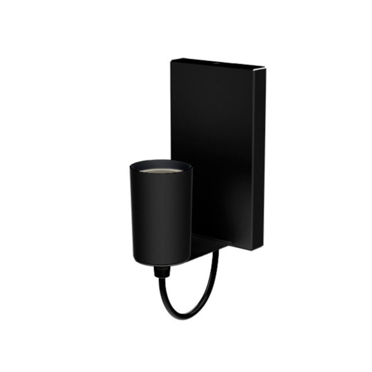 Arandela Bilboque 1XE-27 Preto Fosco Taschibra