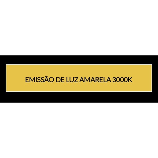 Arandela Century  Bivolt Twin 20w Luz Amarela Avant 2700k - Imagem principal - 36d6754f-b62e-43e9-aa06-ef6e19600458