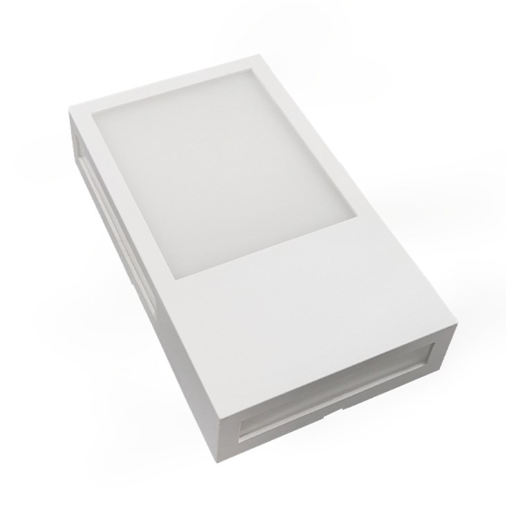 Arandela Cube Led 12W Branco Fosco Luz Branca 6500K Bivolt Avant