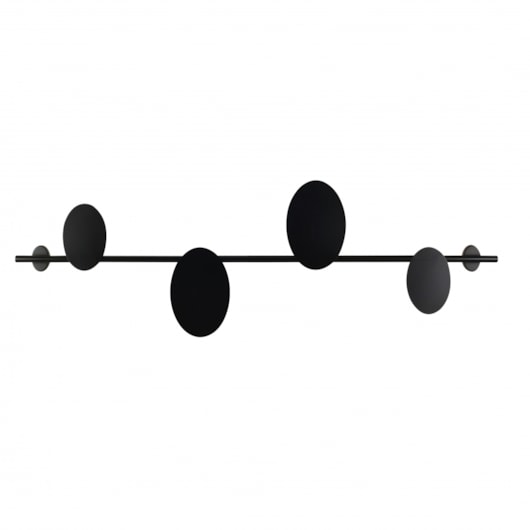 Arandela Eclipse Preto Fosco 4Xg9 Avant - Imagem principal - 743c94f0-6d7c-459a-944f-35c82a858379