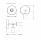 Arandela Pointer 1XE27 Preto Fosco Taschibra - 5d539e82-0071-4c8f-90b6-3ab5bd693851